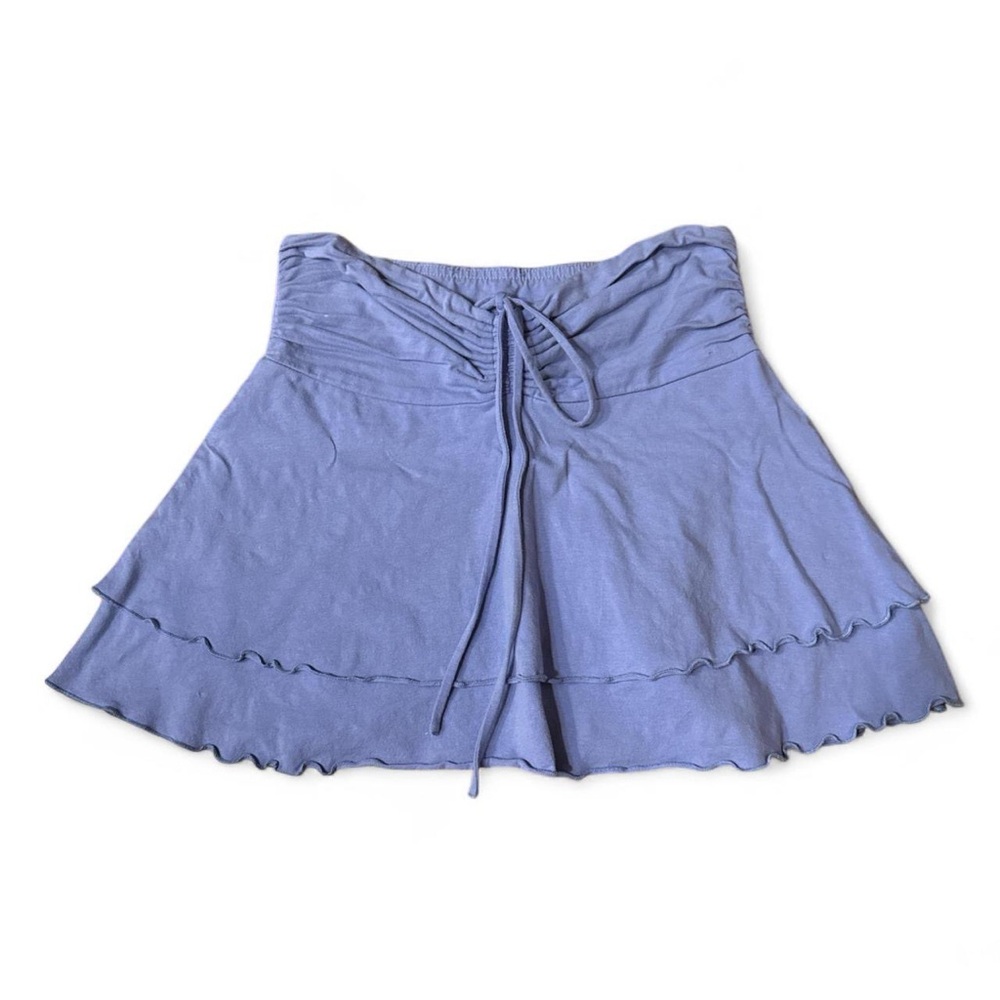 Wild Fable Lavender Ruched Ruffle Tube Top - could also be worn as a skirt